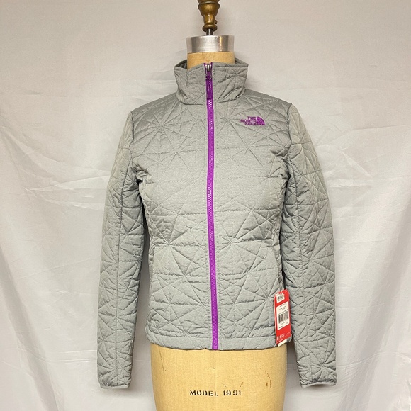 The North Face Womens Tamburello Jacket Heather Grey NWT $99 - Picture 1 of 4